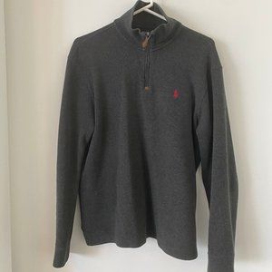 Polo Quater Zip Sweater